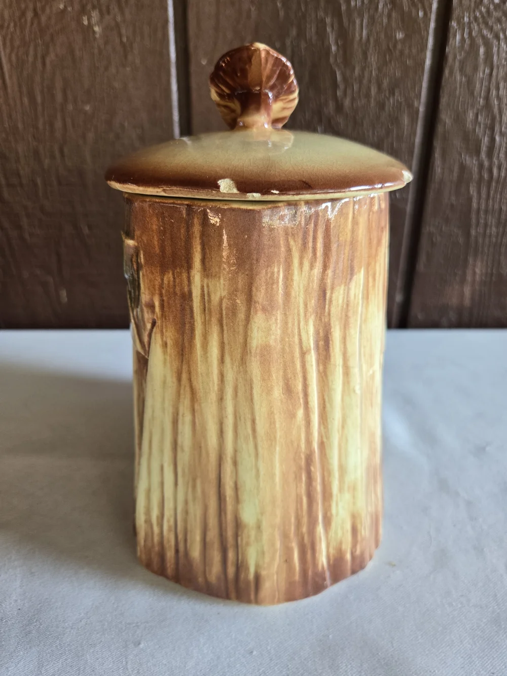 McCoy Koala Bear & Bamboo Ceramic Cookie Jar Vintage